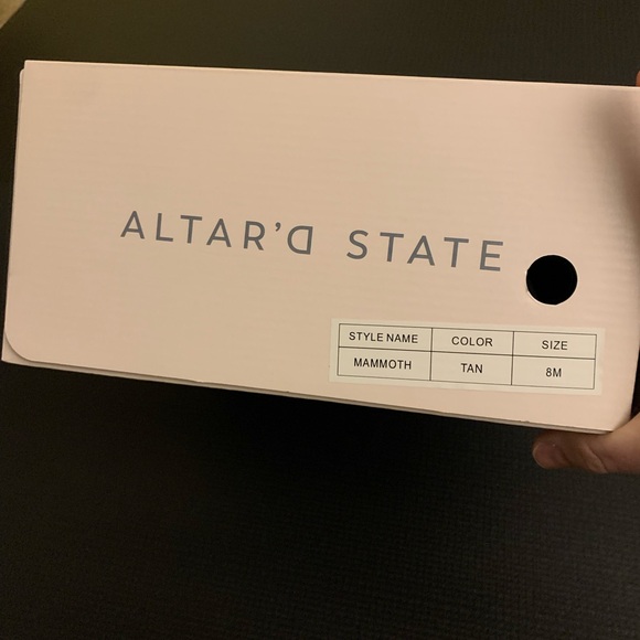 Cozy and super soft, Alter’d State slippers. Great Holiday gift! - Picture 3 of 6